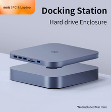 USB-C Hub and Hard Drive Enclosure for Mac mini M1 - morio